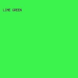 3EF24E - Lime Green color image preview