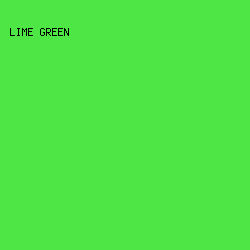 4DE645 - Lime Green color image preview