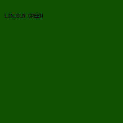 0F4F00 - Lincoln Green color image preview