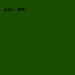 1b4d00 - Lincoln Green color image preview