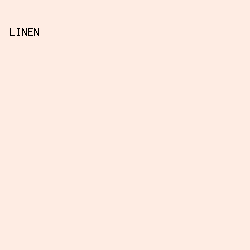 FEECE3 - Linen color image preview