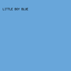 68A6DA - Little Boy Blue color image preview