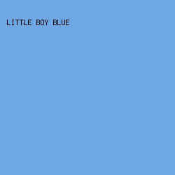 6ea7e4 - Little Boy Blue color image preview