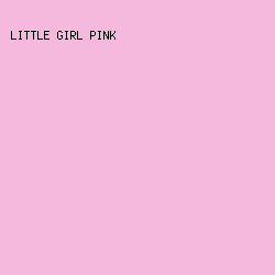 f4b9dc - Little Girl Pink color image preview