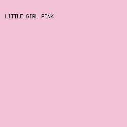 f4c2d7 - Little Girl Pink color image preview