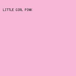 f7b7d9 - Little Girl Pink color image preview