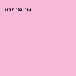 f7b9d7 - Little Girl Pink color image preview