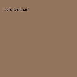92755C - Liver Chestnut color image preview