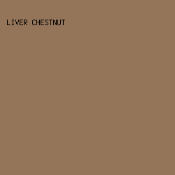 95755a - Liver Chestnut color image preview