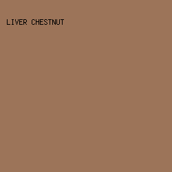 9C7459 - Liver Chestnut color image preview