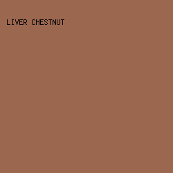 9c674f - Liver Chestnut color image preview