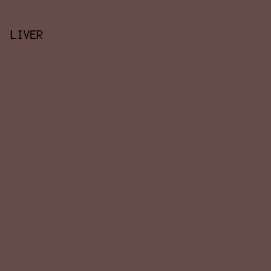 664B4B - Liver color image preview