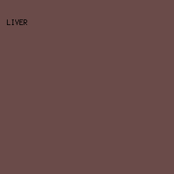 6A4B49 - Liver color image preview