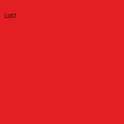E41F24 - Lust color image preview