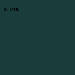 1a3d3b - MSU Green color image preview