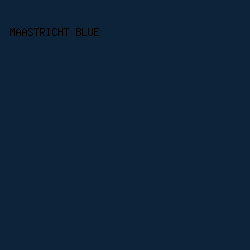 0d233a - Maastricht Blue color image preview