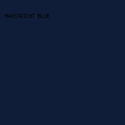 101d39 - Maastricht Blue color image preview