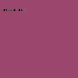 9B466D - Magenta Haze color image preview