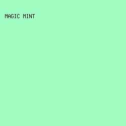 A2FDC2 - Magic Mint color image preview