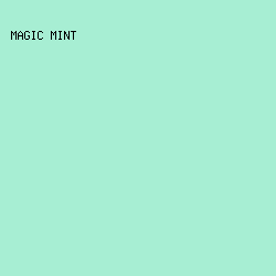 A7EED3 - Magic Mint color image preview
