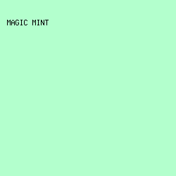 B3FFCD - Magic Mint color image preview