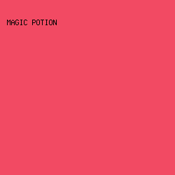F24A63 - Magic Potion color image preview