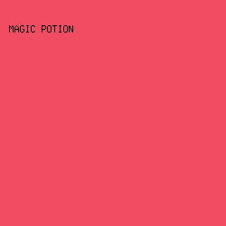 F24C62 - Magic Potion color image preview