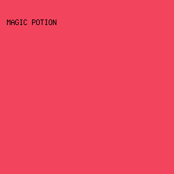 F3445D - Magic Potion color image preview
