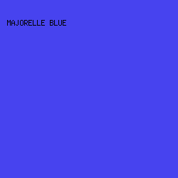 4743ef - Majorelle Blue color image preview