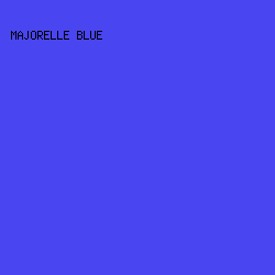 4945F1 - Majorelle Blue color image preview
