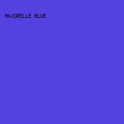 5441E0 - Majorelle Blue color image preview