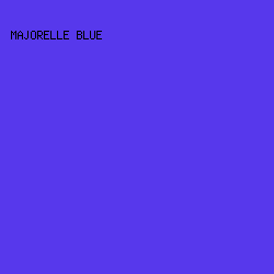 5738EC - Majorelle Blue color image preview