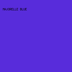582cdb - Majorelle Blue color image preview