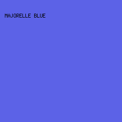 5C62E7 - Majorelle Blue color image preview