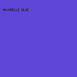 5F45D8 - Majorelle Blue color image preview