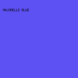 5d51f3 - Majorelle Blue color image preview