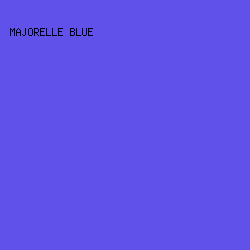 6051EB - Majorelle Blue color image preview