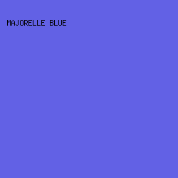 6261E5 - Majorelle Blue color image preview