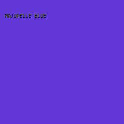 6337D5 - Majorelle Blue color image preview