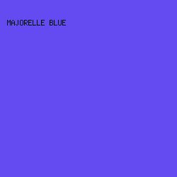 644af1 - Majorelle Blue color image preview