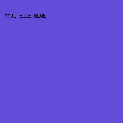 654CD8 - Majorelle Blue color image preview