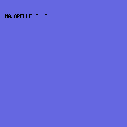 6567E1 - Majorelle Blue color image preview