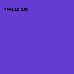 663BD3 - Majorelle Blue color image preview