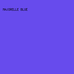 674BED - Majorelle Blue color image preview