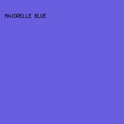 695EDF - Majorelle Blue color image preview