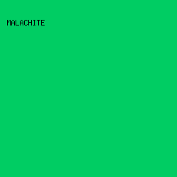 00CD63 - Malachite color image preview