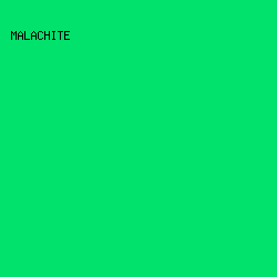 00E26B - Malachite color image preview