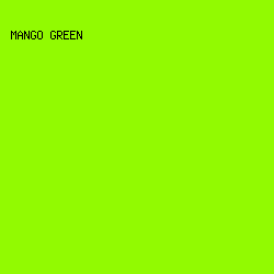 92fa01 - Mango Green color image preview