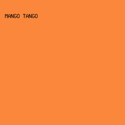 FB873C - Mango Tango color image preview