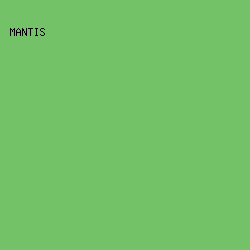 73c267 - Mantis color image preview